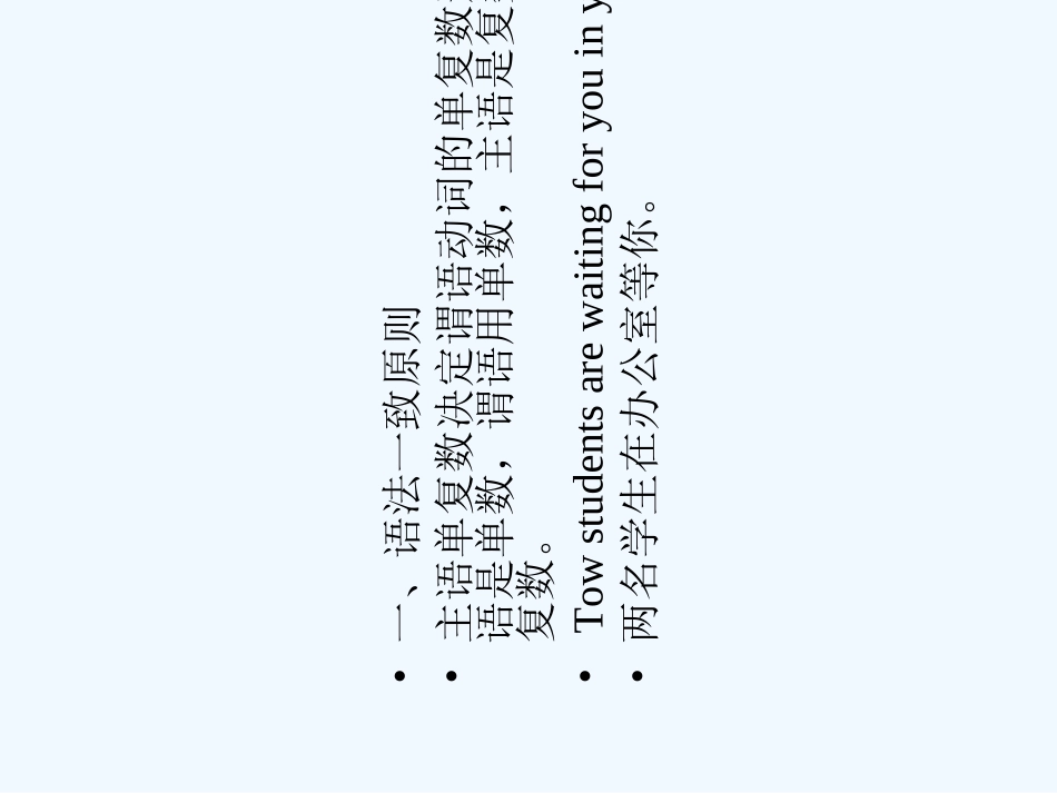 【陕西专版】《金版新学案》2011高三英语一轮 语法专题1课件 外研版选修6_第2页