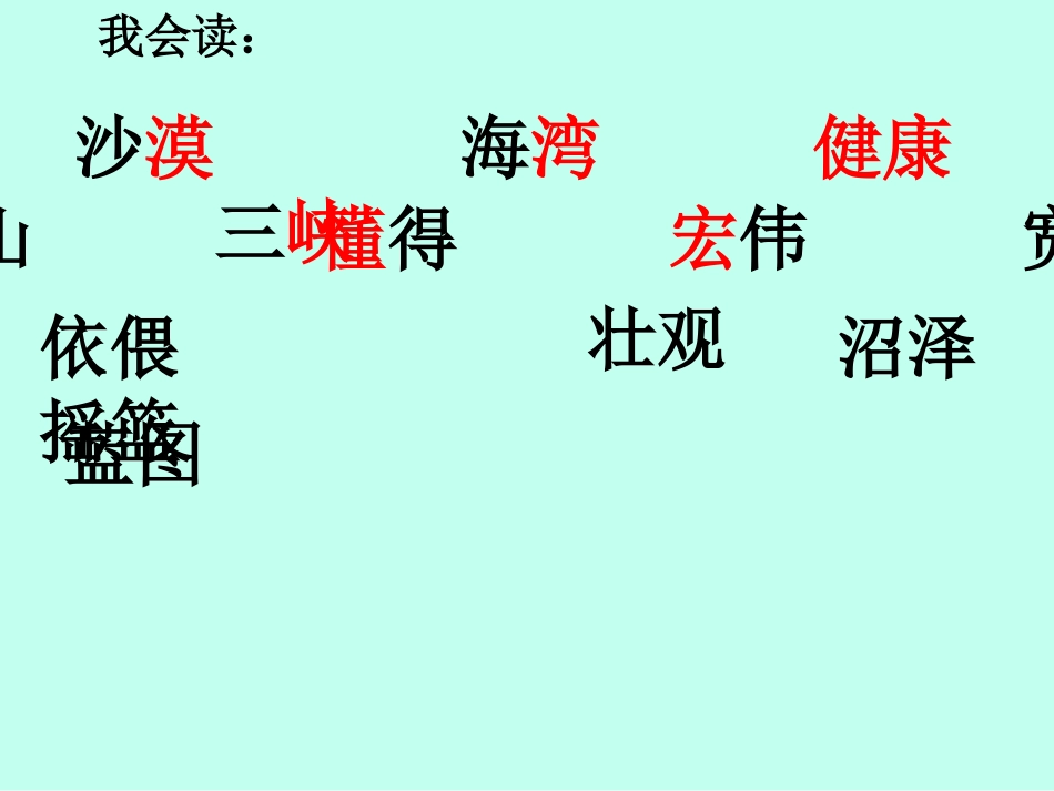《我站在祖国地图前》课件_第3页