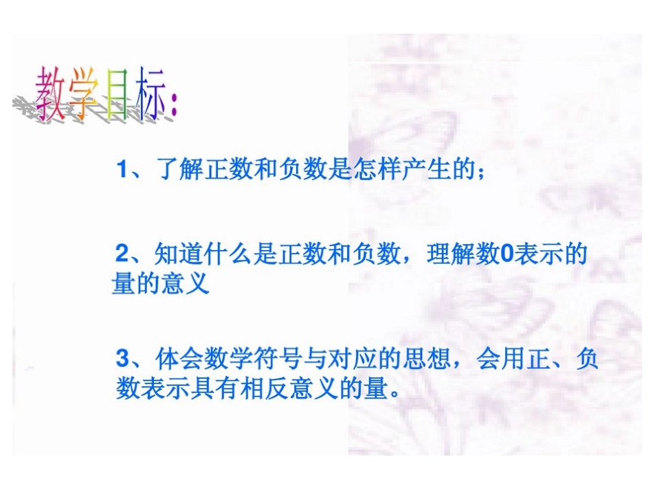 《正数和负数》演示文稿_第2页