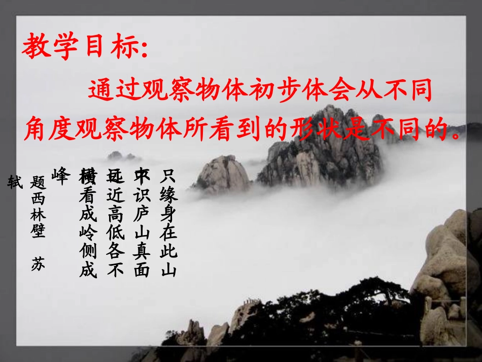《观察物体》上课用_第2页