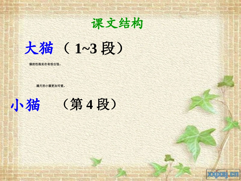 《猫》第二课时--公开课课件_第2页