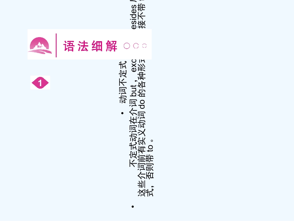 【浙江专版】《金版新学案》2011高三英语一轮课件语法1 新人教版必修5_第2页