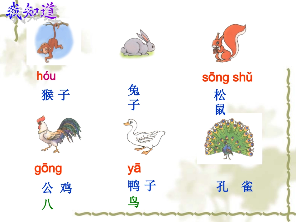 一年级上册10比尾巴教学课件_第2页