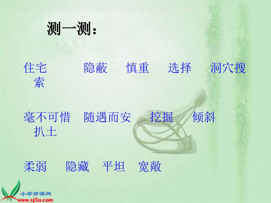 《蟋蟀的住宅》PPT课件 (3)_第3页