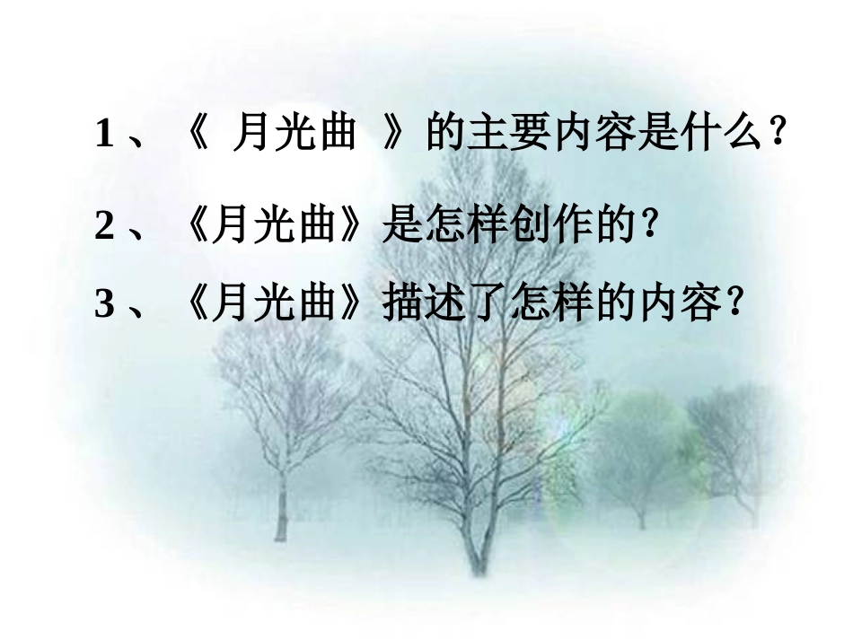 《月光曲》教学课件1_第3页