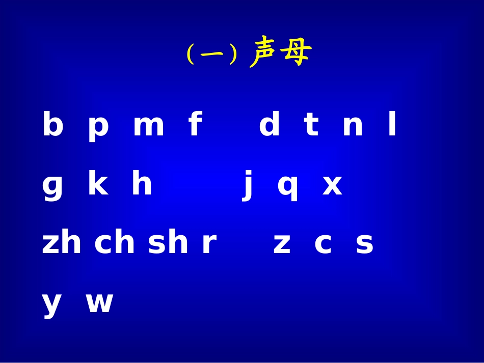 《汉语拼音总复习》教学演示课件_第3页