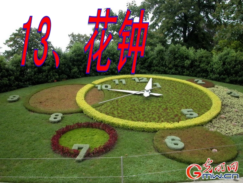 《花钟》课件人教版三年级上册_第3页