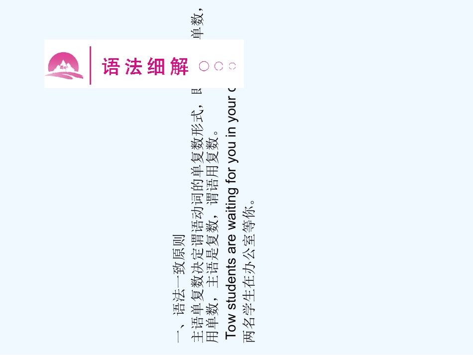 【河南专版】《金版新学案》2011高三英语一轮课件语法1 新人教版选修6_第2页