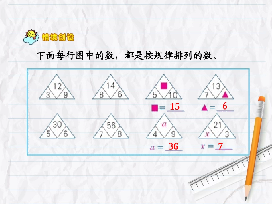 《用字母表示数》课件_第2页
