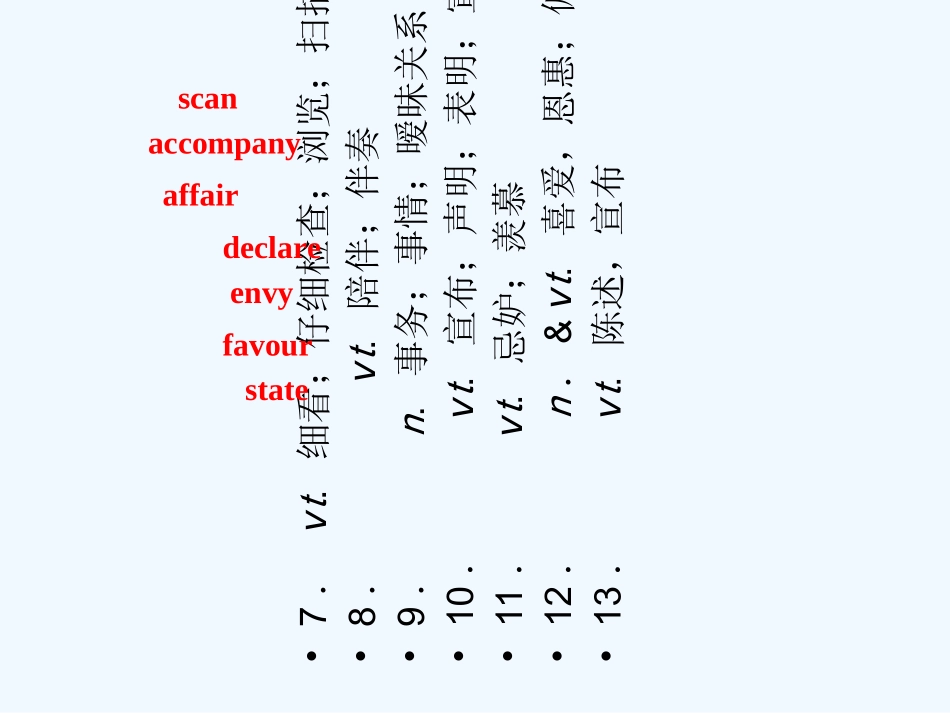 【浙江专版】《金版新学案》2011高三英语一轮课件 新人教版选修7-2_第3页