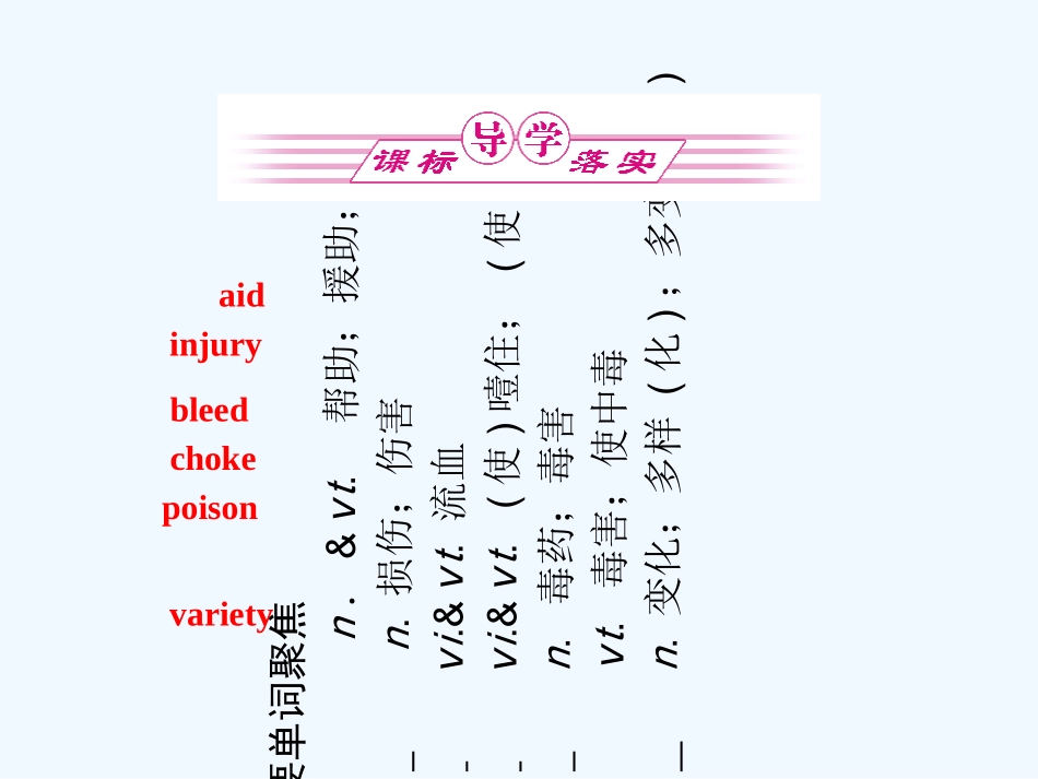 【浙江专版】《金版新学案》2011高三英语一轮课件 新人教版必修5-5_第2页