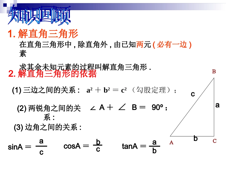 《解直角三角形应用举例》课件03_第2页