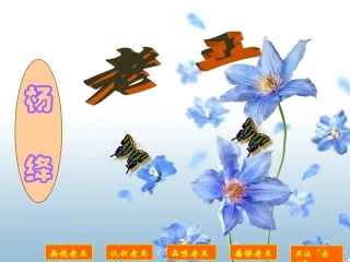 《老王》PPT (2)