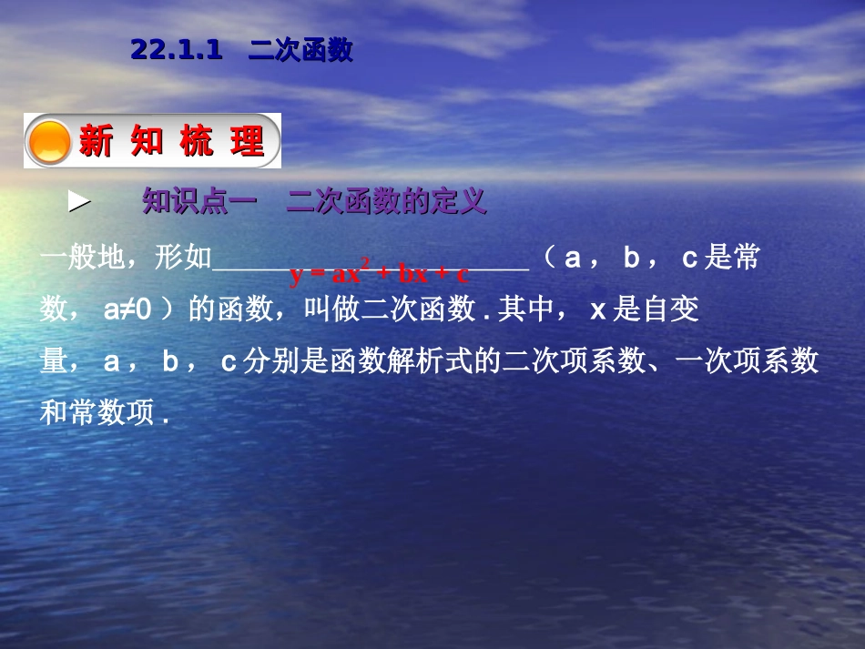 【教与学】人教版九年级数学上册课件：2211二次函数_第3页