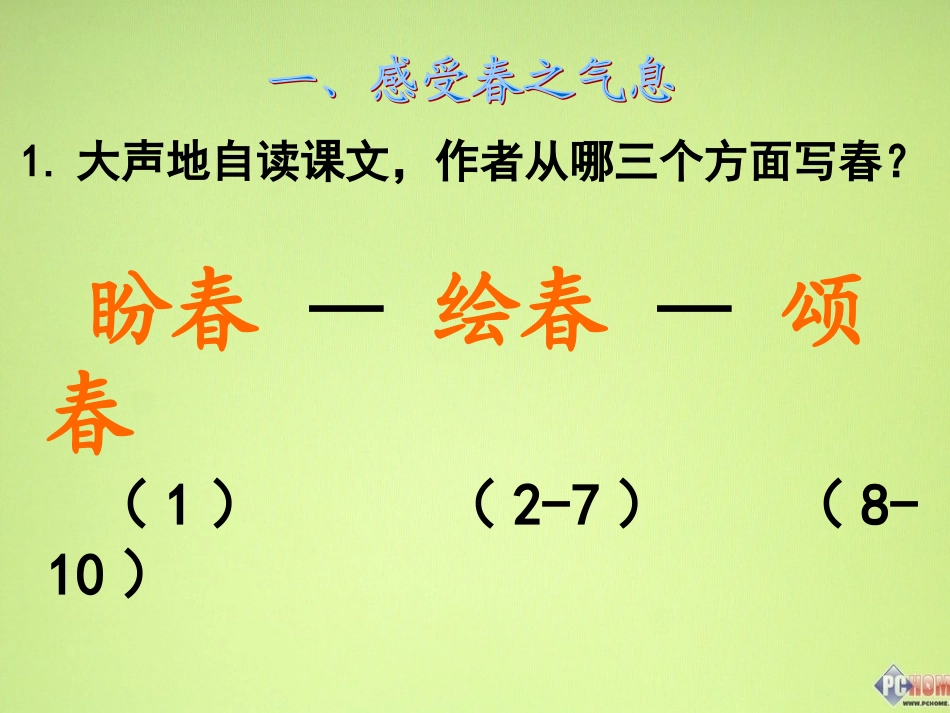 《春》韦相宜（共10张PPT）_第3页