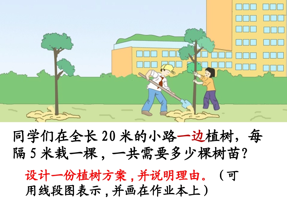 《植树问题》教学课件2_第3页