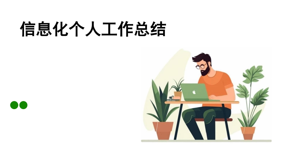 信息化个人工作总结_第1页