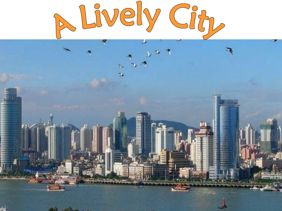 Module4-A-Lively-City公开课12_第2页