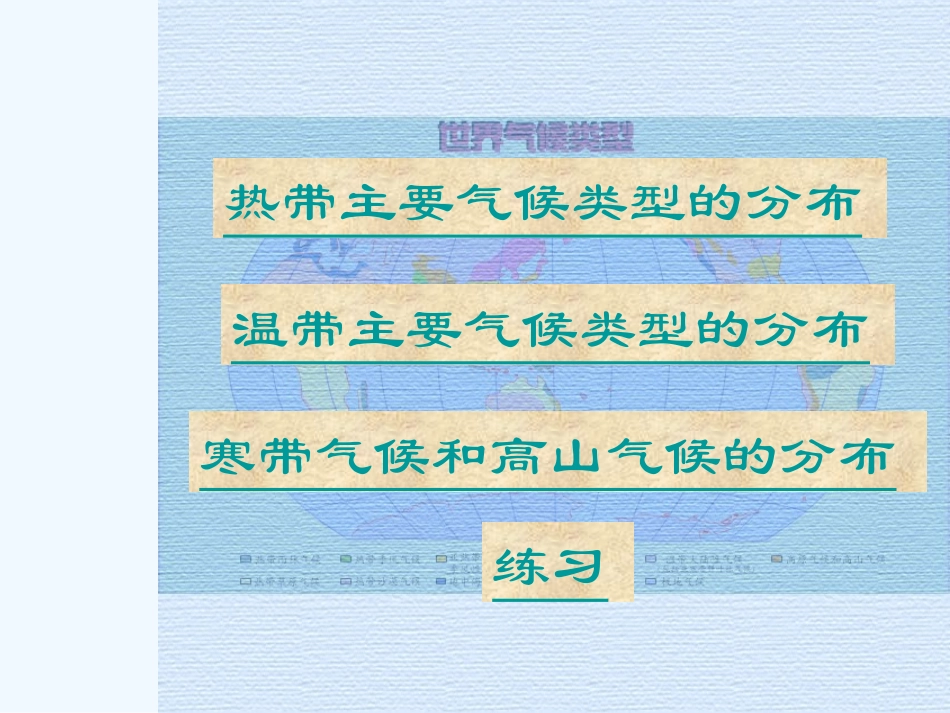 七年级地理上册 世界主要气候类型（全）课件 湘教版_第2页