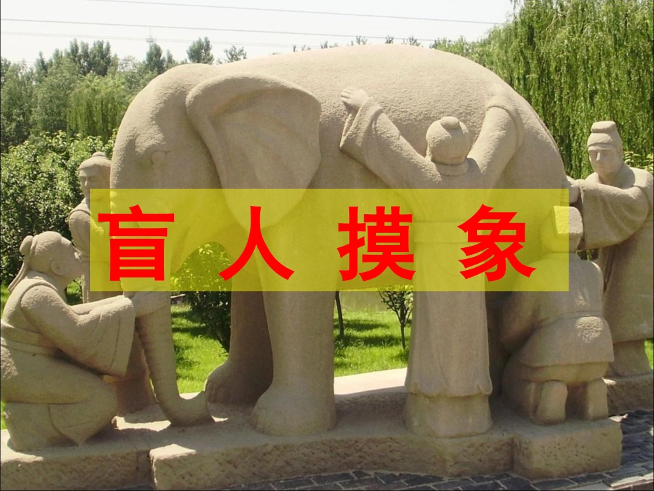 《盲人摸象》课件_第3页