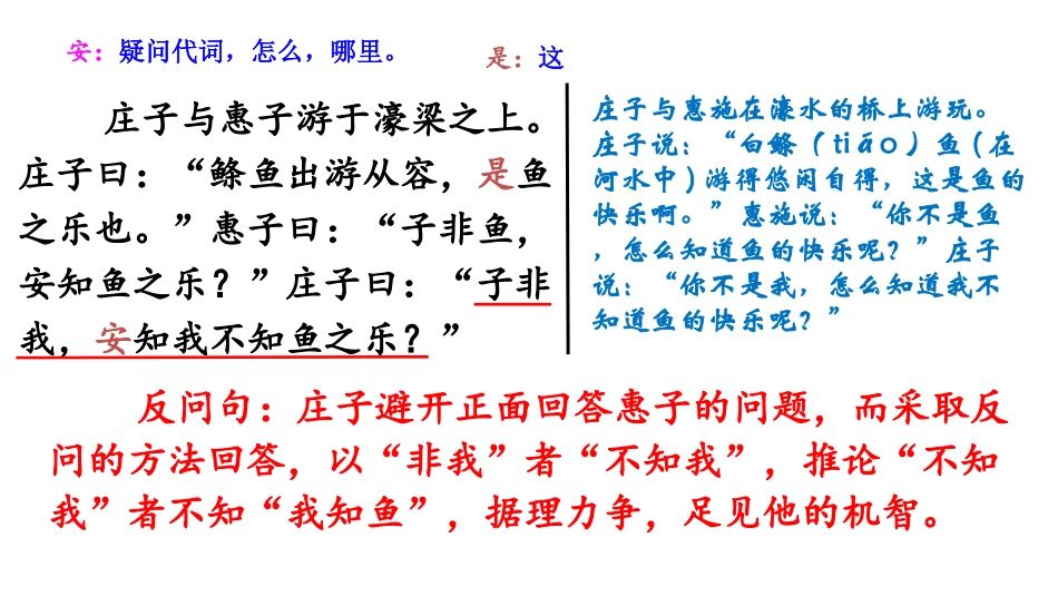 《庄子》二则庄子与惠子游于濠梁之上_第3页