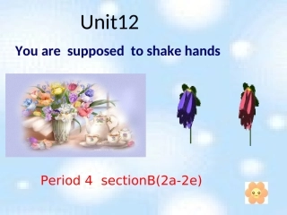 九年级unit10sectionB(2a-2e)
