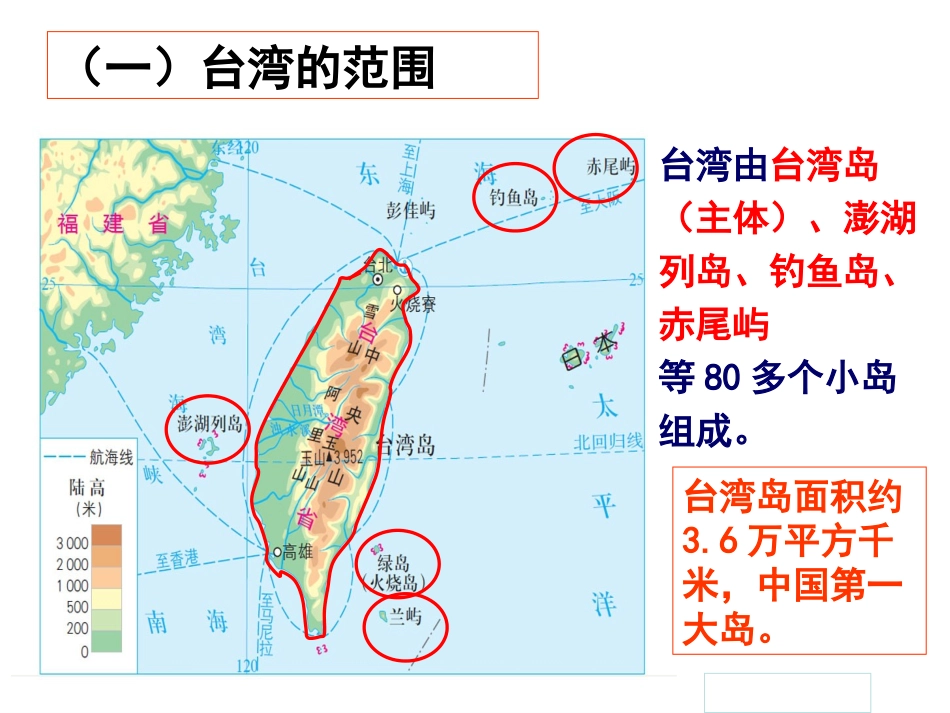 综合探究五认识宝岛台湾_第3页