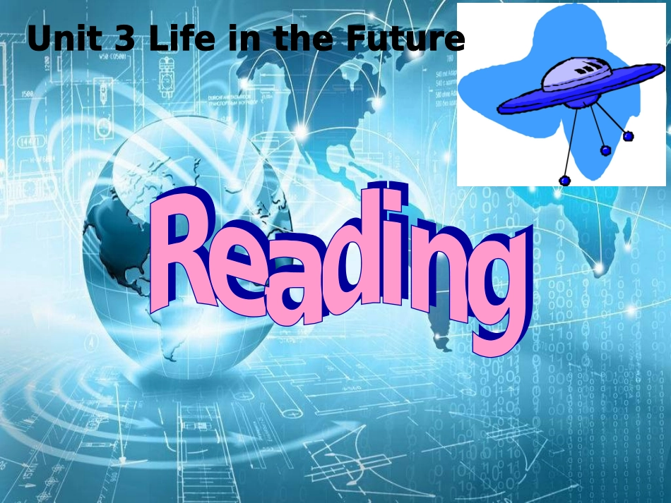 必修5-第三单元-阅读-life-in-the-future课件_第1页