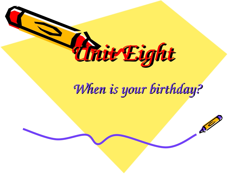 新目标英语七年级上册unit8_When_is_your_birthday课件 (2)_第1页