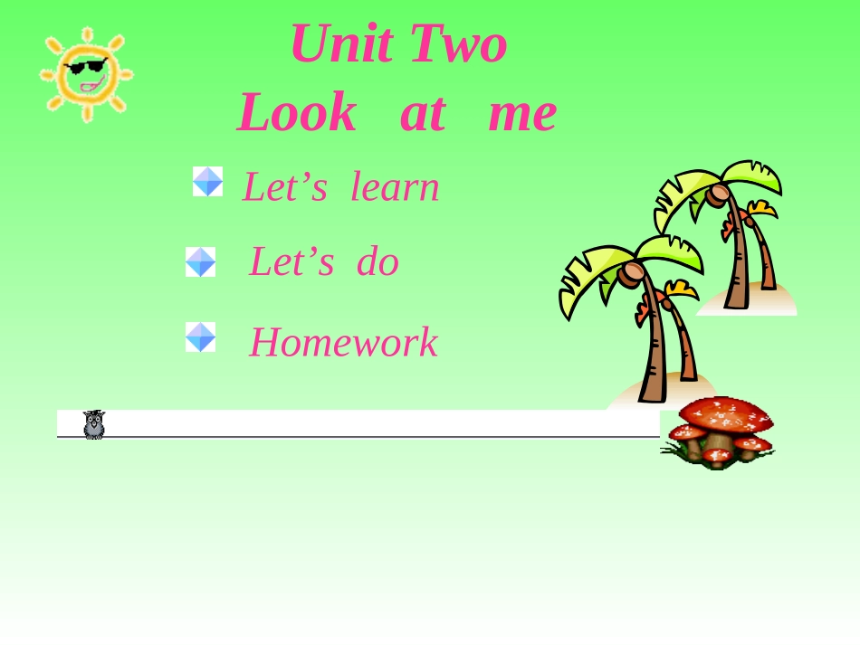 pep1小学三年级英语上册unit2课件Lookatme_第3页