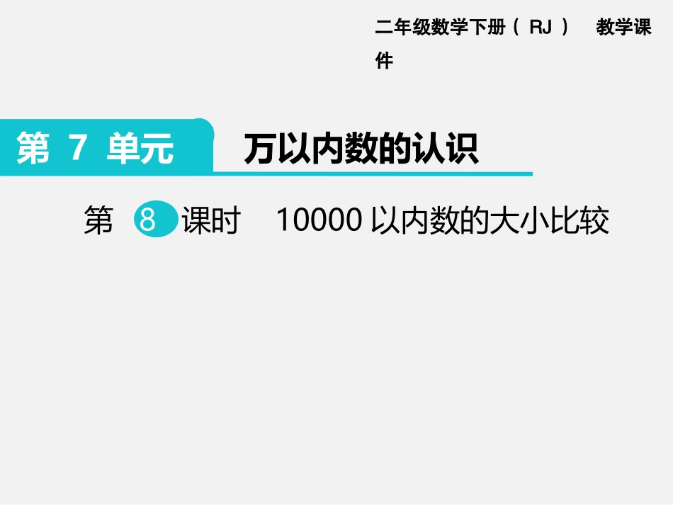 10000以内数的大小比较_第1页
