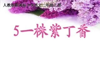 《一株紫丁香》[1]2