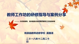 【1220花垣交流】工作坊讲座课件