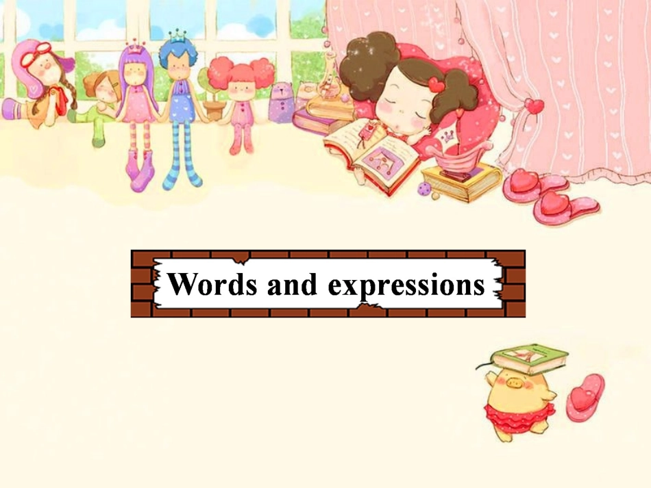 七年级上Unit2wordsandexpressions_第1页