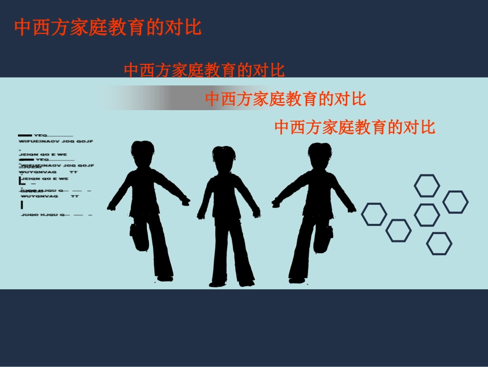 中西方家庭教育的对比_第1页