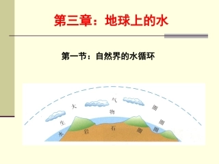 《自然界的水循环》