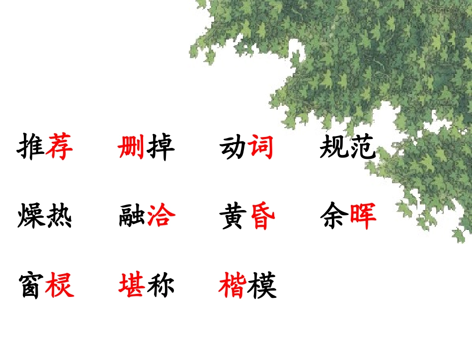 《那片绿绿的爬山虎》课件05358_第3页