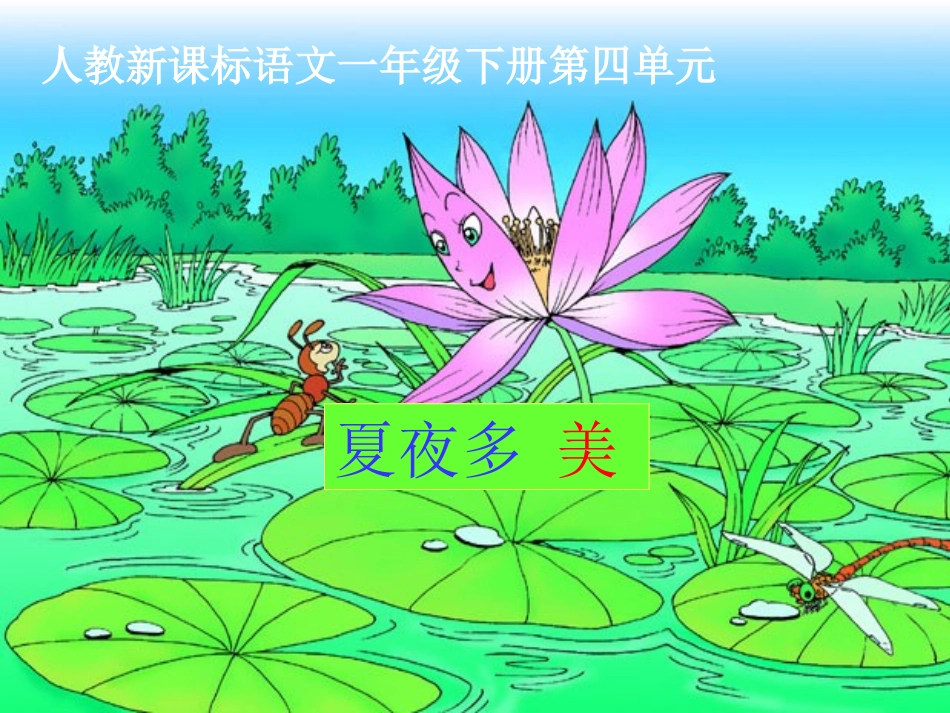 《夏夜多美》PPT课件_第1页