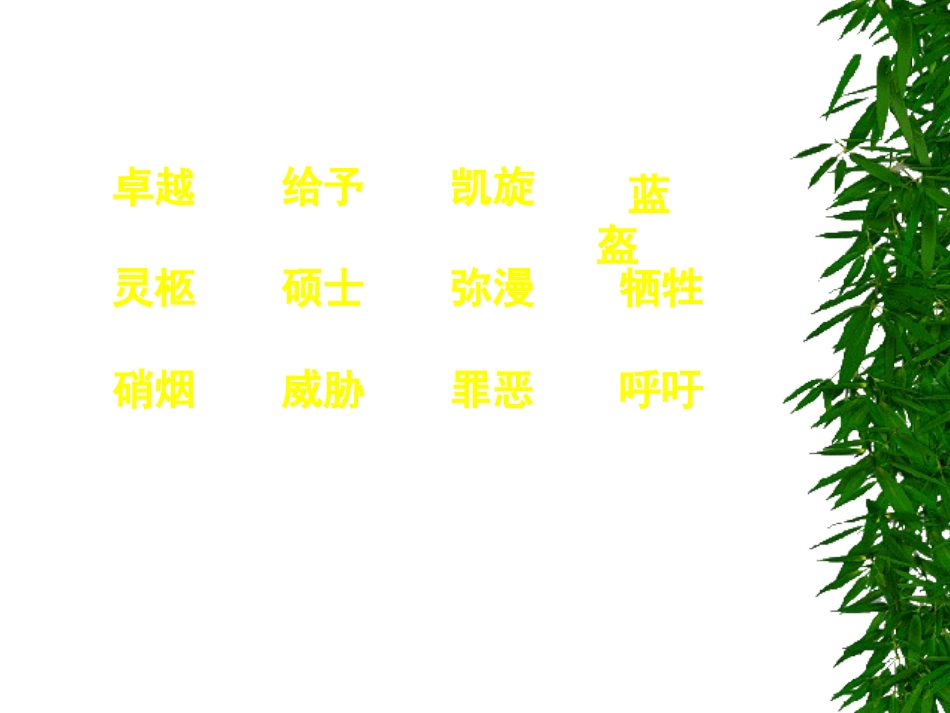 人教新课标四年级语文下册《一个中国孩子的呼声2》PPT课件_第2页