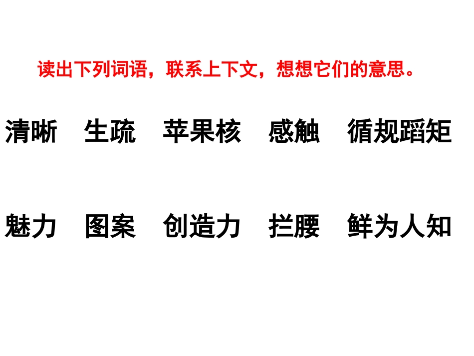 《苹果里的五角星》课件_第3页