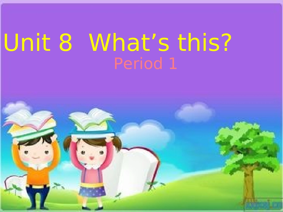 《Unit8What’sthis》—JoJo_第1页
