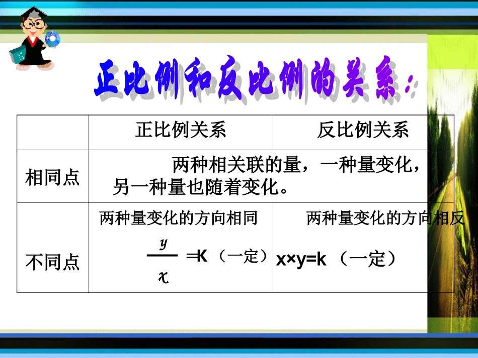 比例期中复习课件_第3页