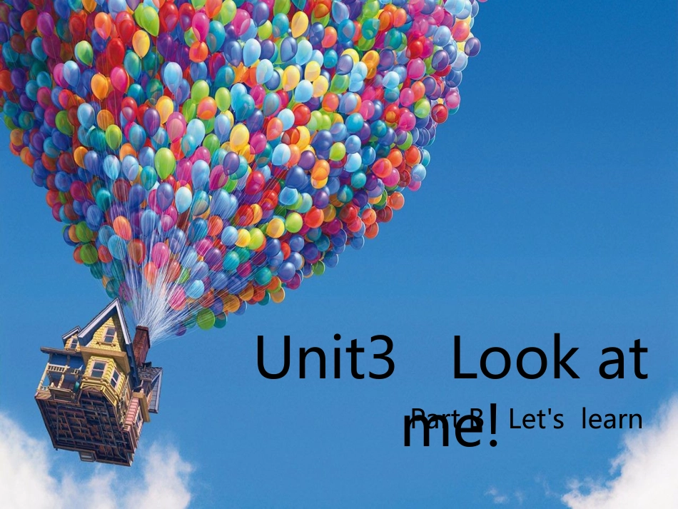 新版pep小学英语三年级上册unit3_B_learn_第1页