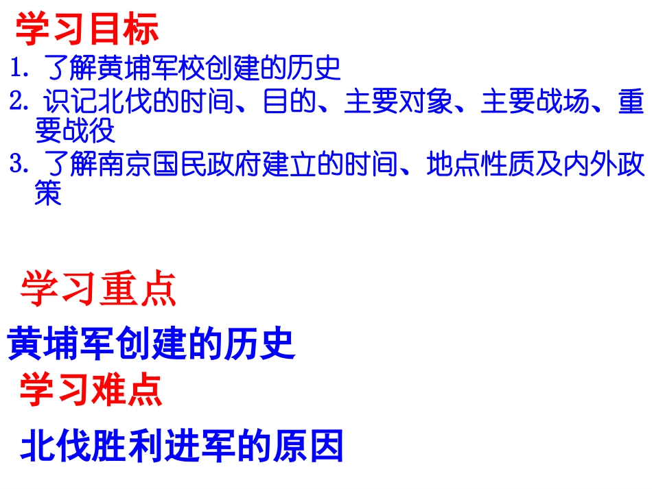 八年级历史上册第11课北伐战争课件上课用_第3页