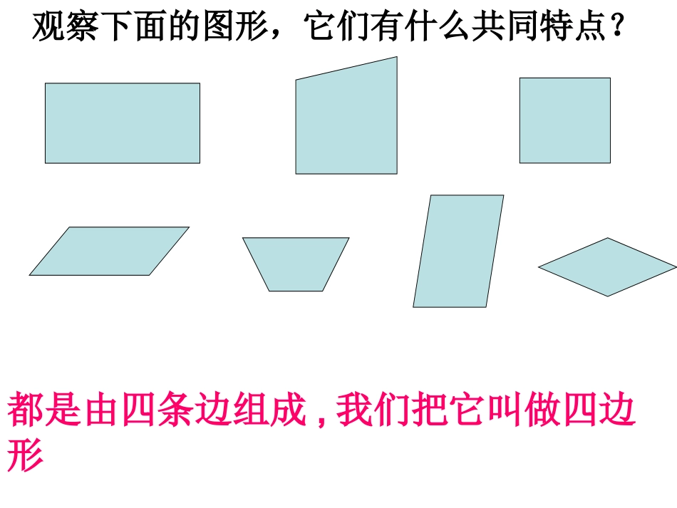 《平行四边形和梯形的认识》PPT课件_第3页