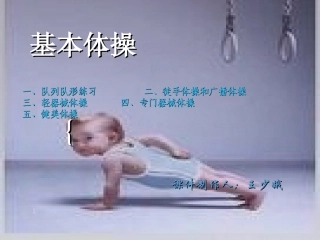 《基本体操》课件