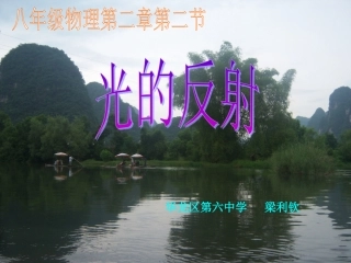 《光的反射》梁利钦