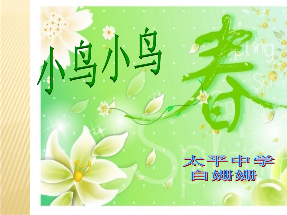 音乐课件《小鸟小鸟》 (2)_第1页