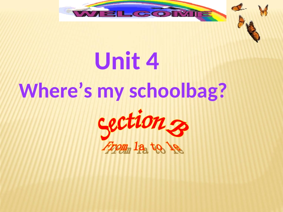七上Unit4Period4_第1页