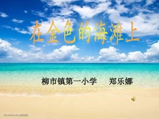《金色的海滩》PPT